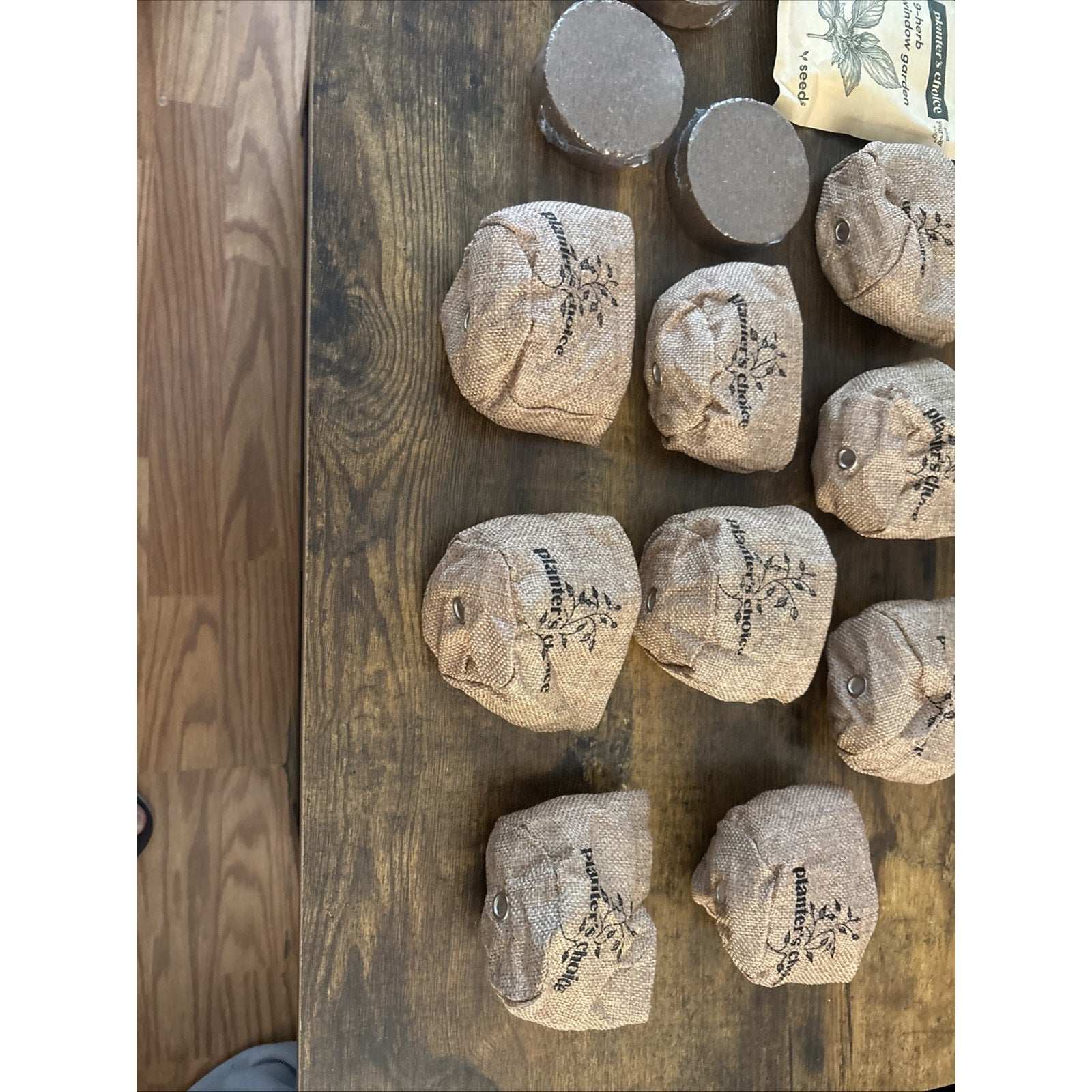 9 Herb Indoor Window Garden Kit Dill Basil Chives Thyme Sage Parsley Cilantro ++