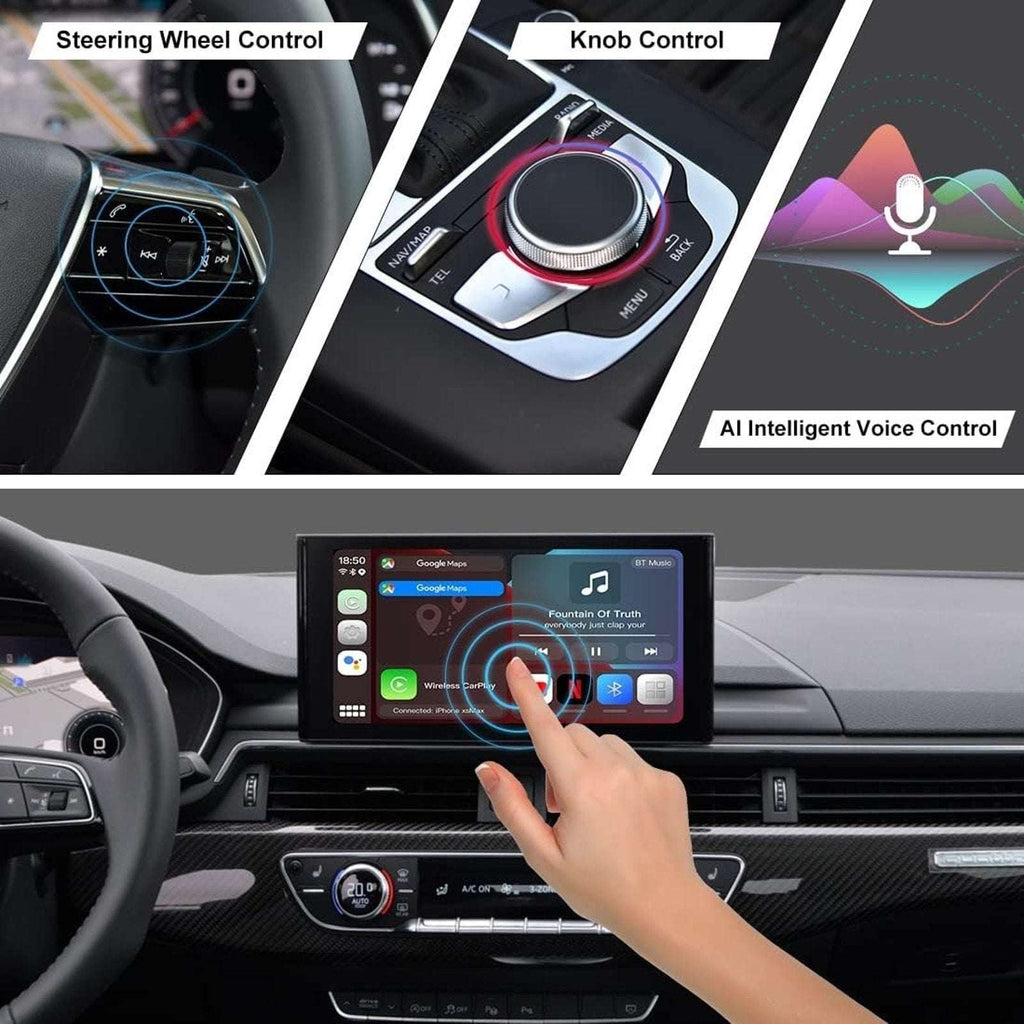 MMB PLUS 3rd Multimedia Wireless CarPlay Android 11 AI Video Box 4+64GB HDMI Out
