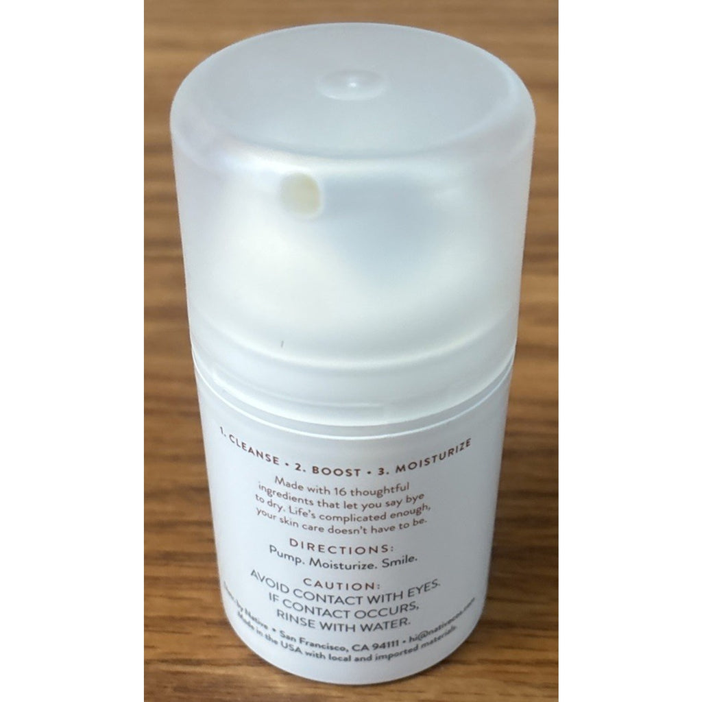 2PC Native Lot Coconut & Vitamin B3 Facial Moisturizer & Coconut Vanilla Shampoo