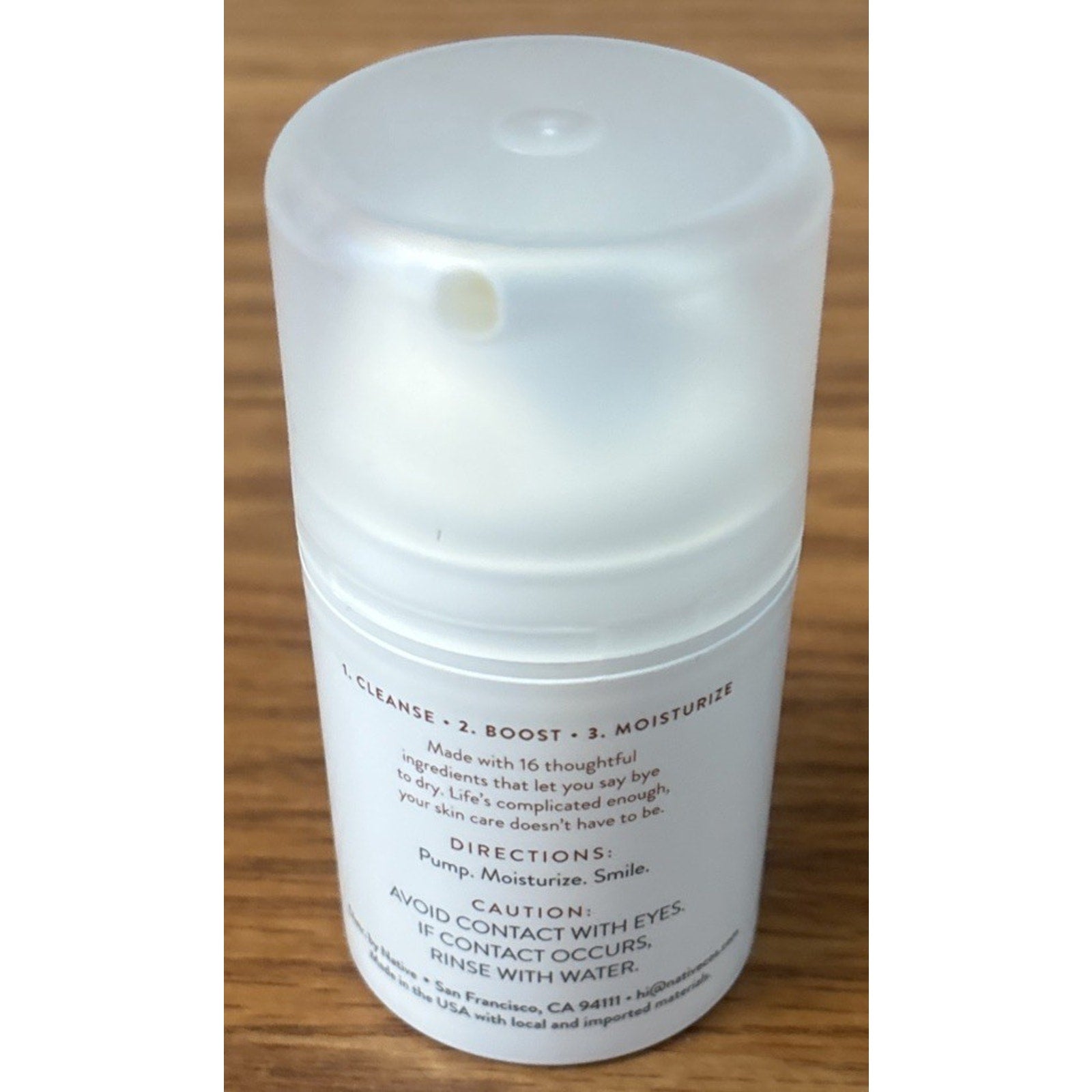 2PC Native Lot Coconut & Vitamin B3 Facial Moisturizer & Coconut Vanilla Shampoo