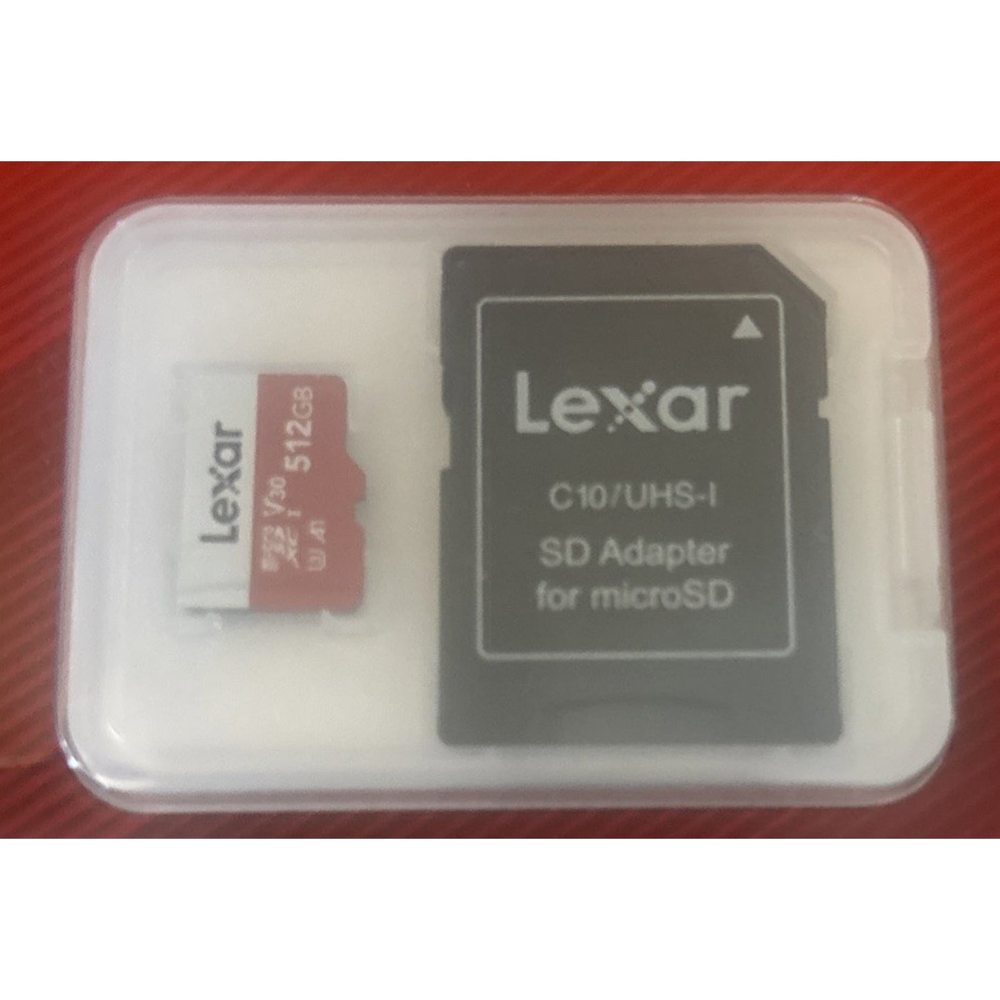 Lexar E-Series 512GB MicroSDXC UHS-I Flash Memory Card with Adapter, 100MB/s NEW