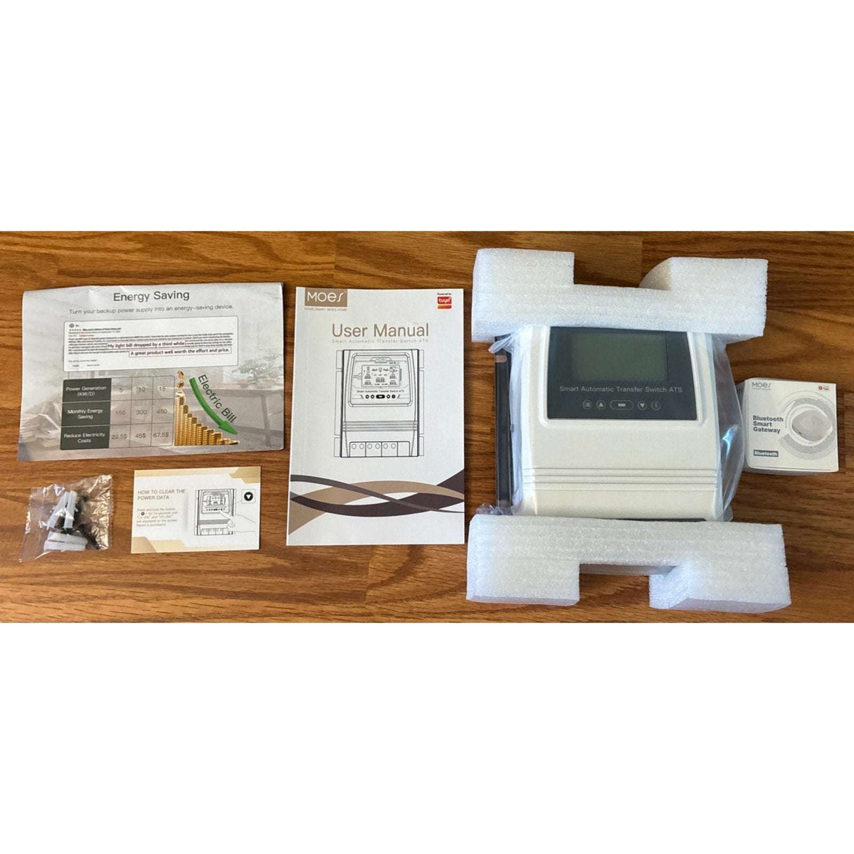 MOES 80A Smart Solar Wind Charge Controller Dual Power Automatic Transfer Switch