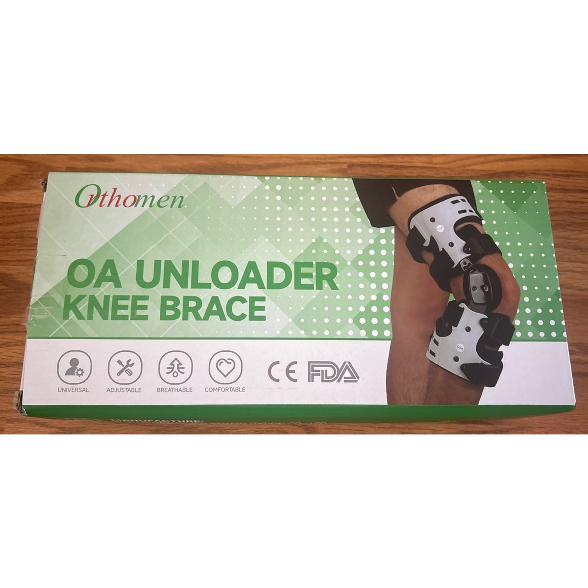 Orthomen OA Unloader Right Knee Brace One Size For Pain Osteoarthritis Support