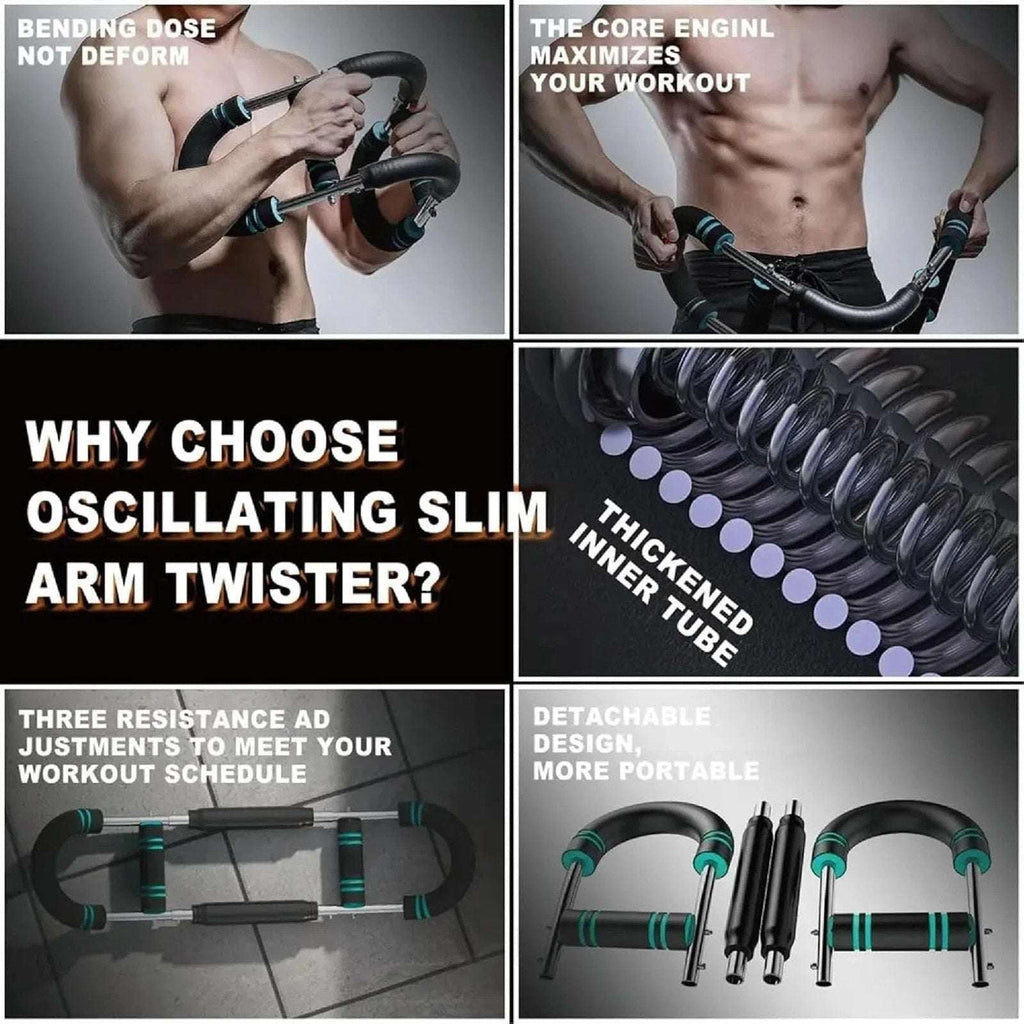Twister Arm Trainer Shoulders Chest Back Legs Home Workout Equipment 45-90lb