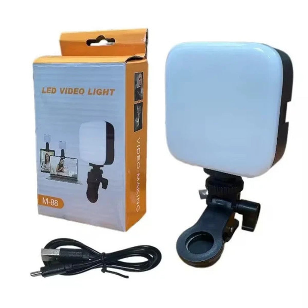 Rechargeable LED Photography Video Fill Light - Camera Phone + YouTube, TikTok +
