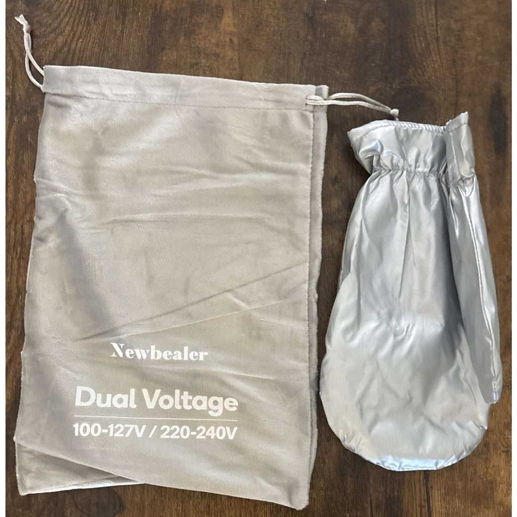 Newbealer Handheld 120V/220V Dual Voltage Foldable Clothes Garment Steamer Press