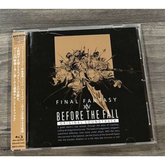 BEFORE THE FALL FINAL FANTASY XIV Original Soundtrack Blu-ray Japan SQEX-20022