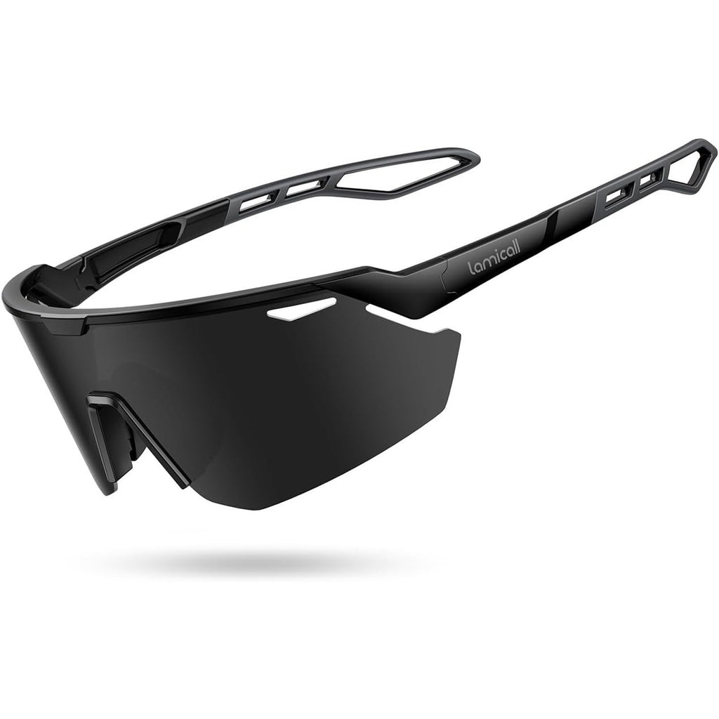Lamicall 24g HD Polarized UV400 Sports Sunglasses Fishing Running Baseball Golf