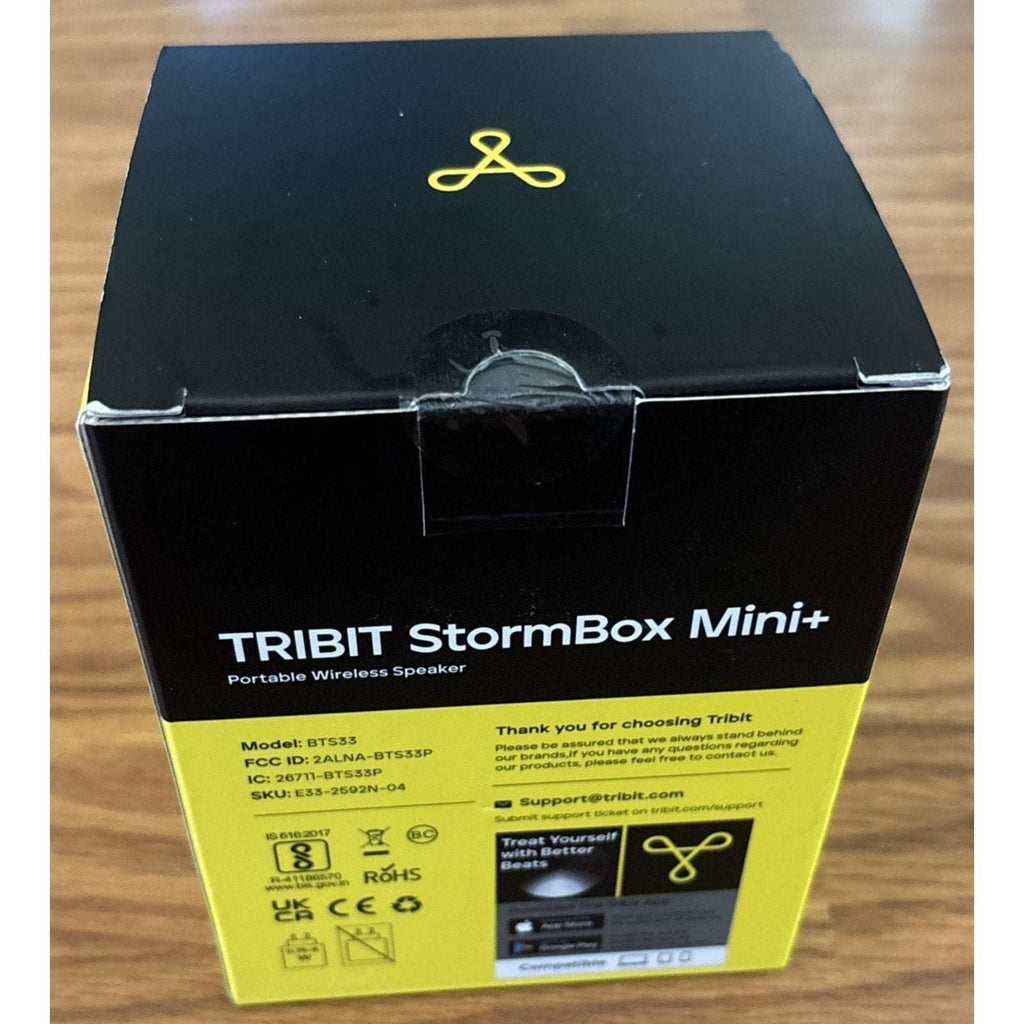 Tribit StormBox Mini+ Portable Waterproof Bluetooth RGB Speaker 360° Sound BTS33