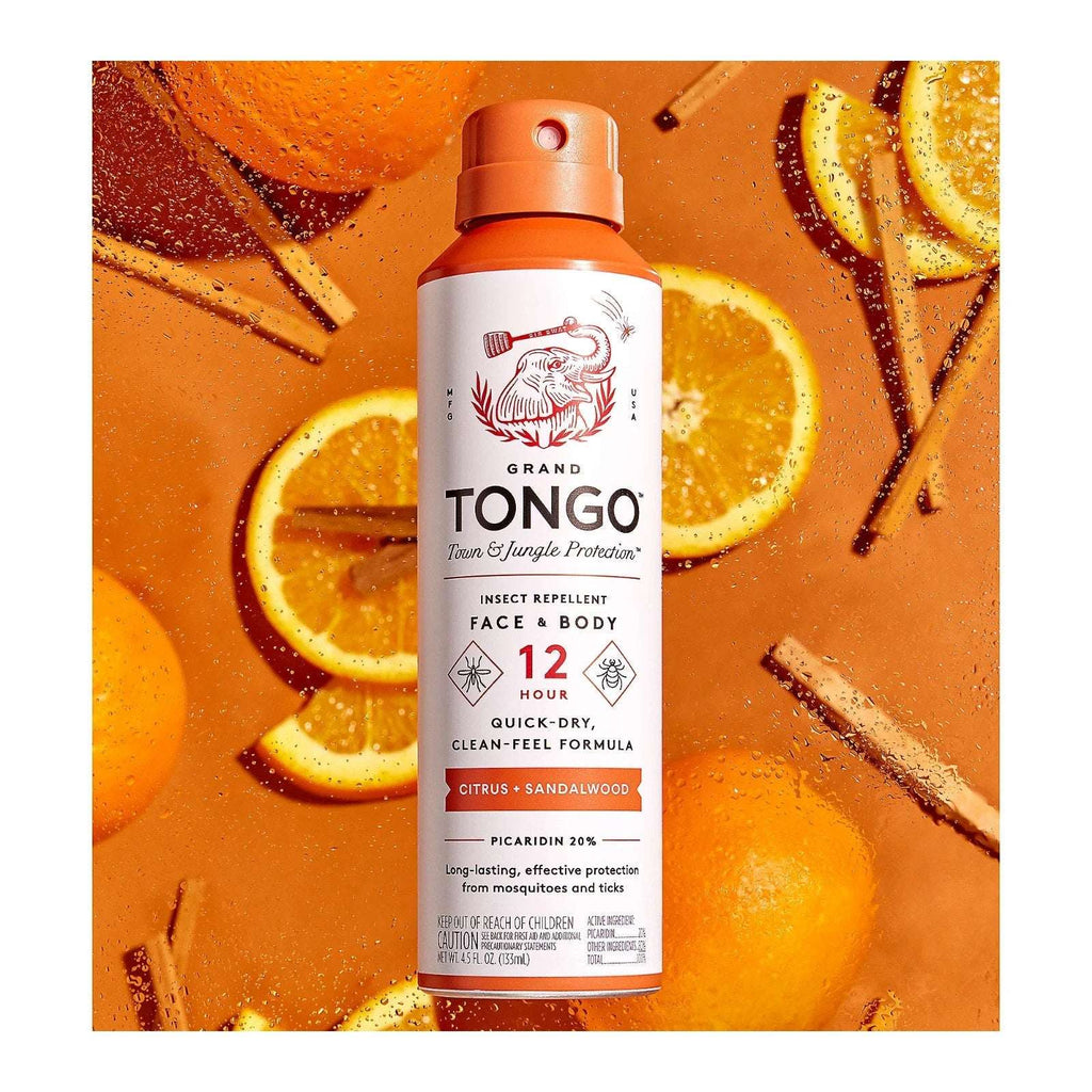 3PK Grand Tongo Insect Repellent Spray Picaridin 20% Deet-Free Mosquitoes Ticks