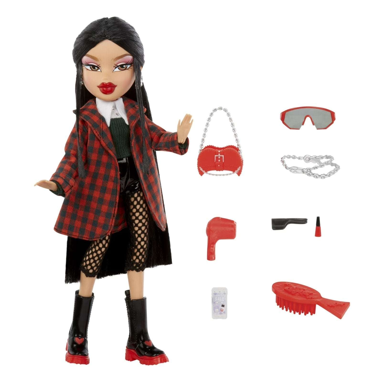 4 Original Alwayz Bratz Fashion Dolls Lot Yasmin Jade Sasha & Cloe + Accessories