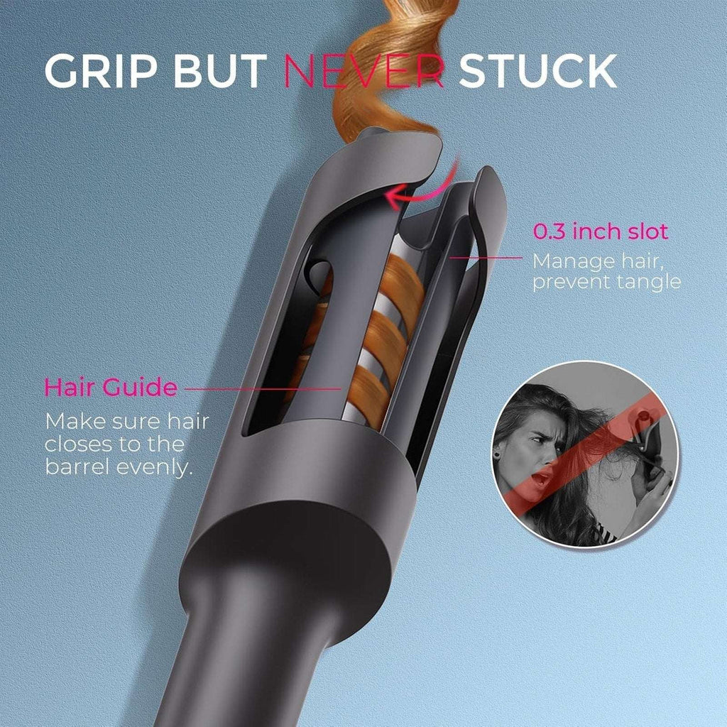 TYMO CURLPRO 1" Automatic Rotating Curling Iron Wand Beach Waves NEW!