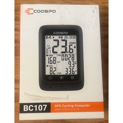 COOSPO BC107 Bluetooth ANT+ Dual GPS Cycling Computer Waterproof Bike Tracker