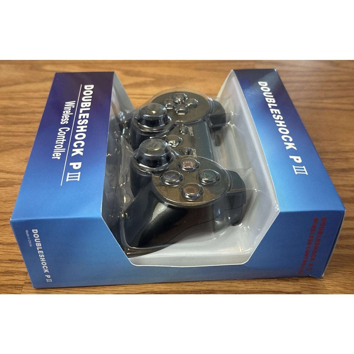 Wireless Controller for PS3 Bluetooth Double Shock Rechargeable Black