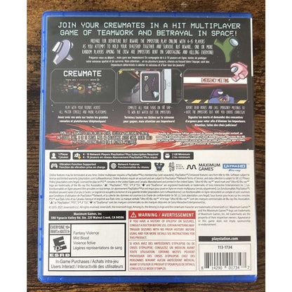 Innersloth AMONG US Crewmate Edition for PS5 PlayStation 5 Maximum Games