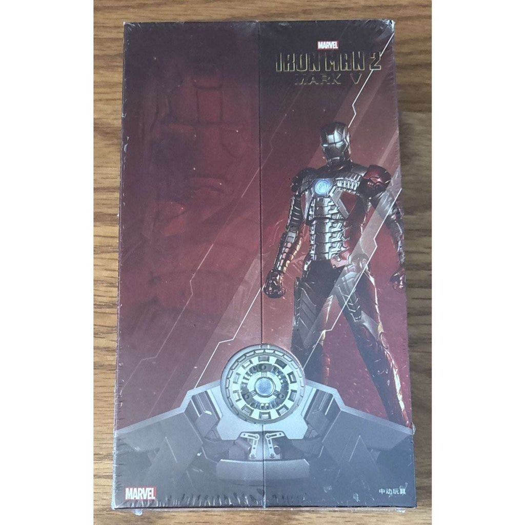 Marvel Avengers Iron Man Mark V MK5 Ironman Toy Action Figure Model ZD TOYS NEW