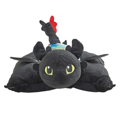 How To Train Your Dragon Toothless Pillow Pet Dreamworks Light Projector Glows