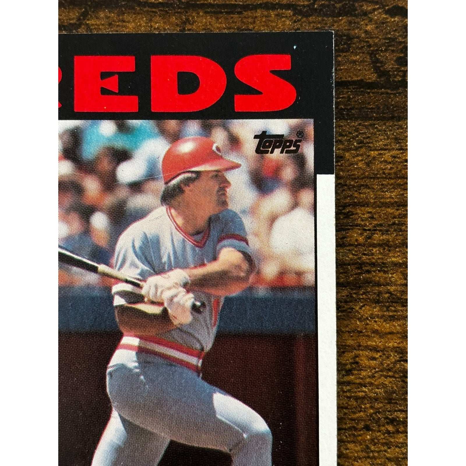 1986 TOPPS #1 PETE ROSE CINCINNATI REDS Baseball Card