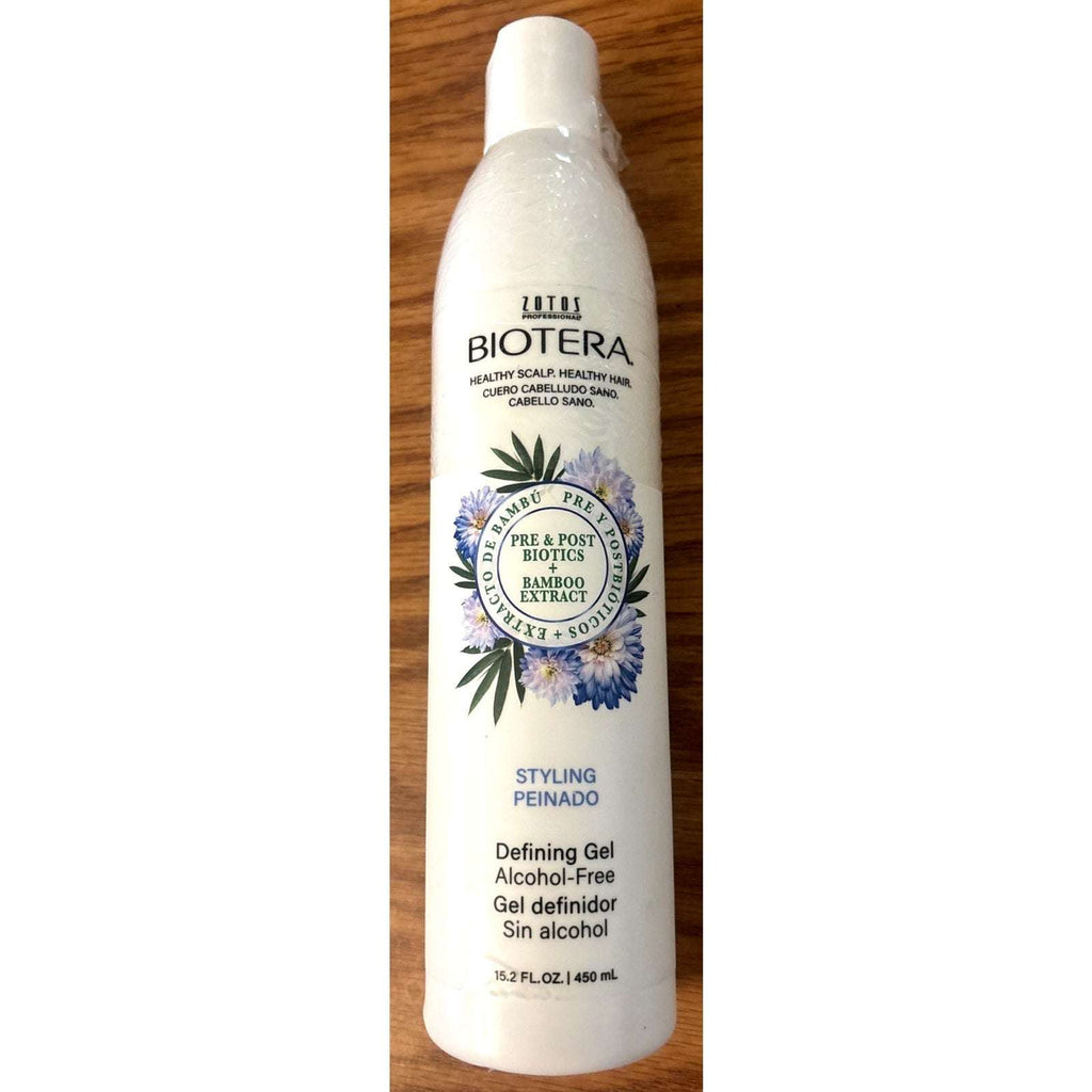 BIOTERA Styling Defining Gel Medium Hold +Bamboo Extract Alcohol-Free 15.2 fl oz