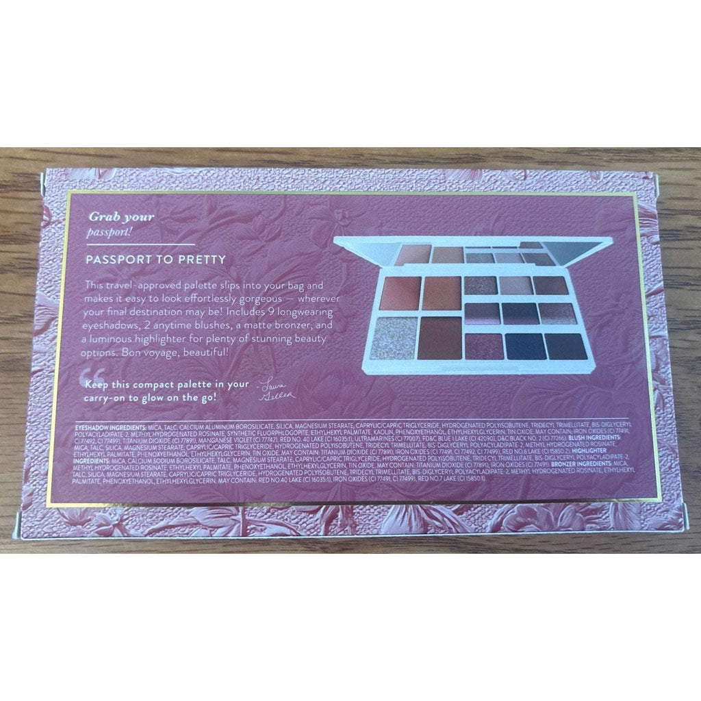 Laura Geller PASSPORT To Pretty Travel Face Eye & Cheek Palette NIB/Sealed Sweet