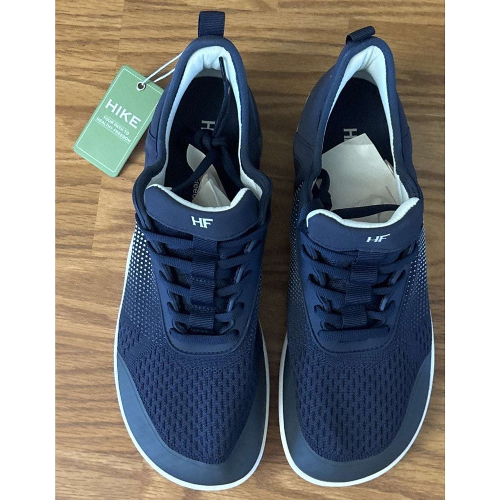 Hike Footwear HF Stride Blue Barefoot Sneakers Unisex Size EU42 W11-11.5 M9-9.5