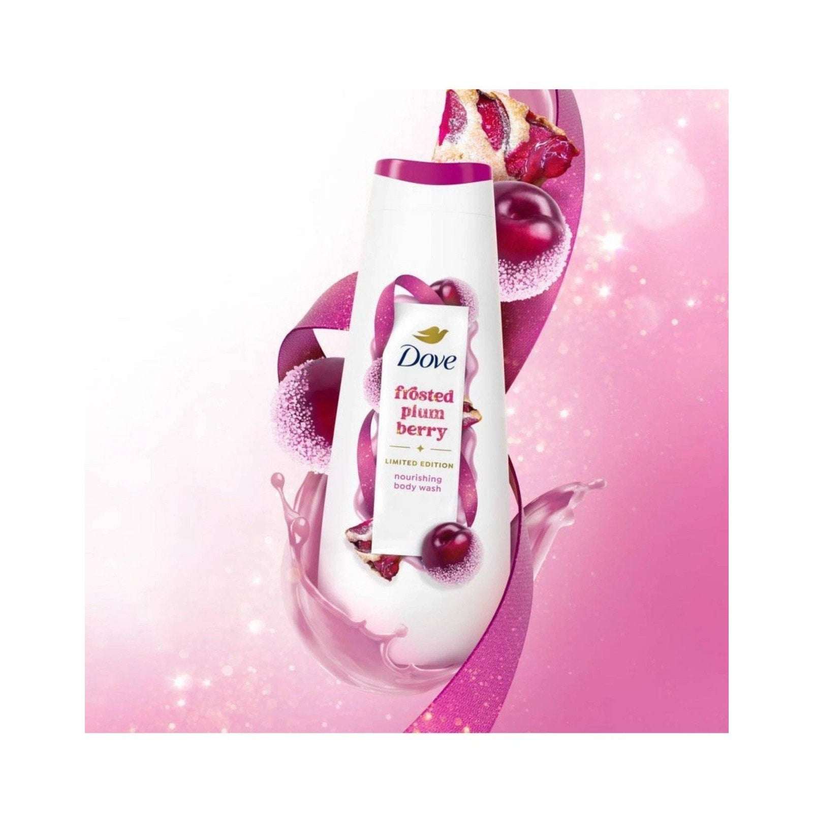 Dove Holiday Treats Limited Edition Body Wash - Frosted Plum Berry - 20 FL OZ