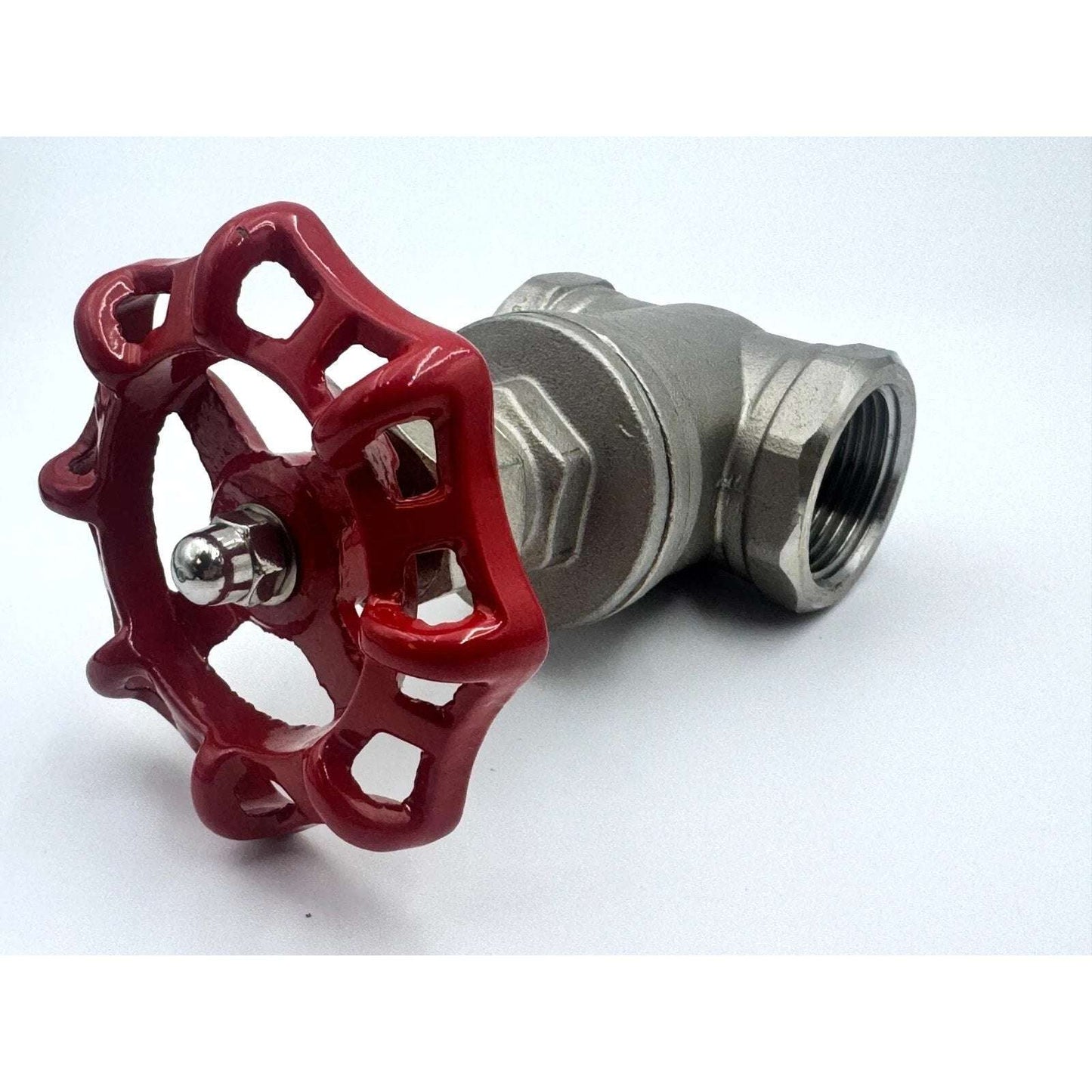 1" NPT Stainless Steel Gate Shut Off Valve Water Oil Gas Plumbing & HVAC Systems