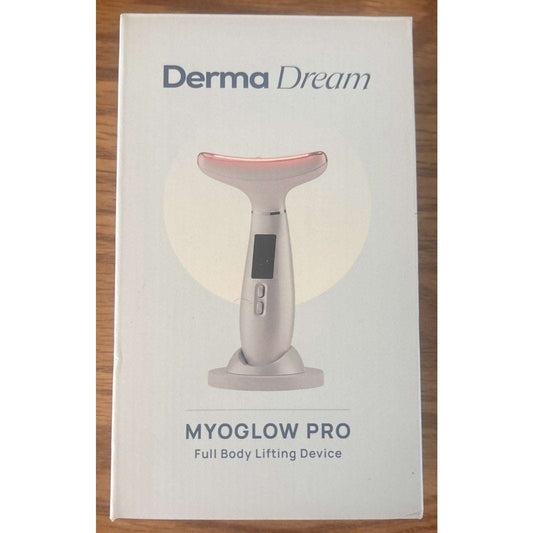 Derma Dream MYOGLOW PRO FULL BODY Firming Lifting Device w/ 2 HEAT/7 LIGHT MODES