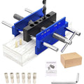 Upgraded 6.7 Inch Self Centering Dowel Jig, Guide Block for Straight Holes