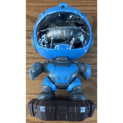 BLUE Robot Astronaut Galaxy Star Projector Lamp & Bluetooth Speaker w/ Remote