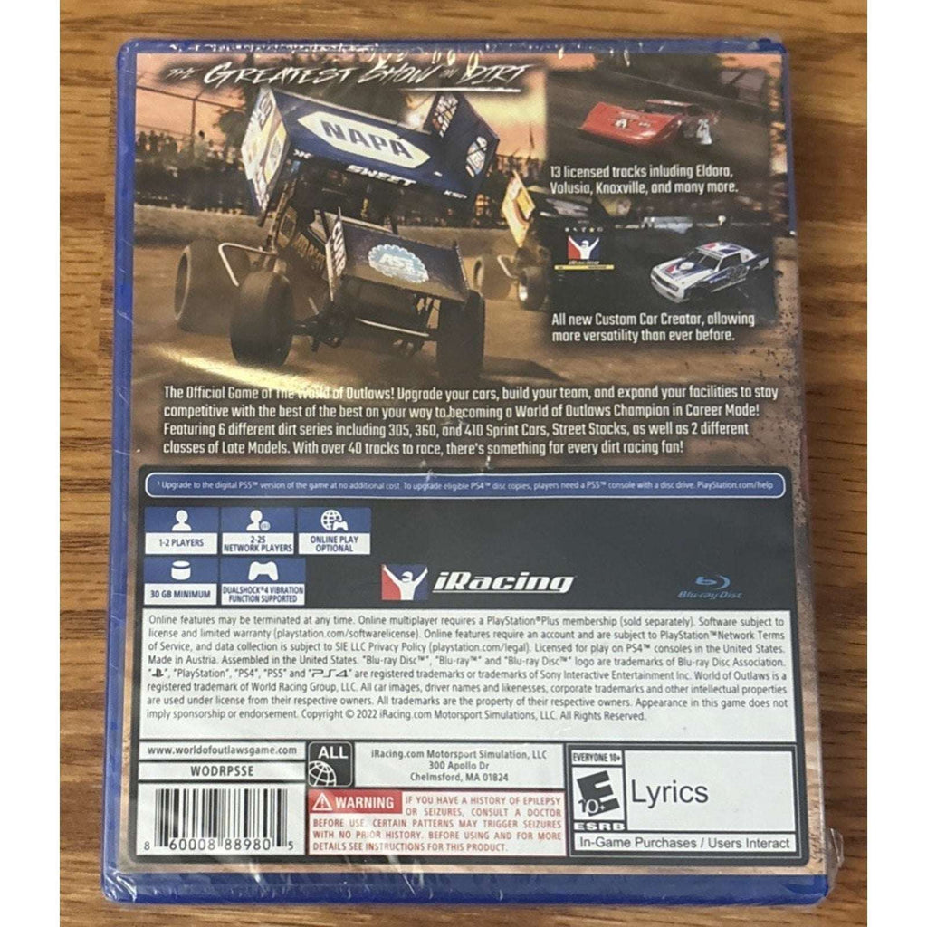 World of Outlaws Dirt Racing ~ PS4 Playstation 4 ~ Brand New ~ Factory Sealed