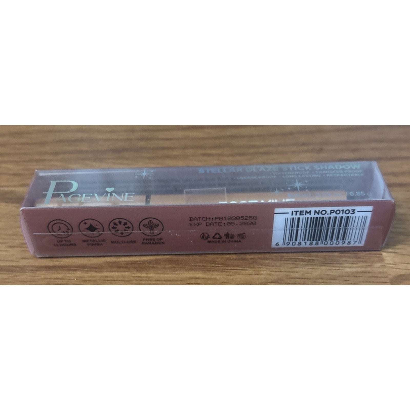 PageVine Stellar Glaze Highlighter Creamy Eyeshadow Stick in Bewitched #010