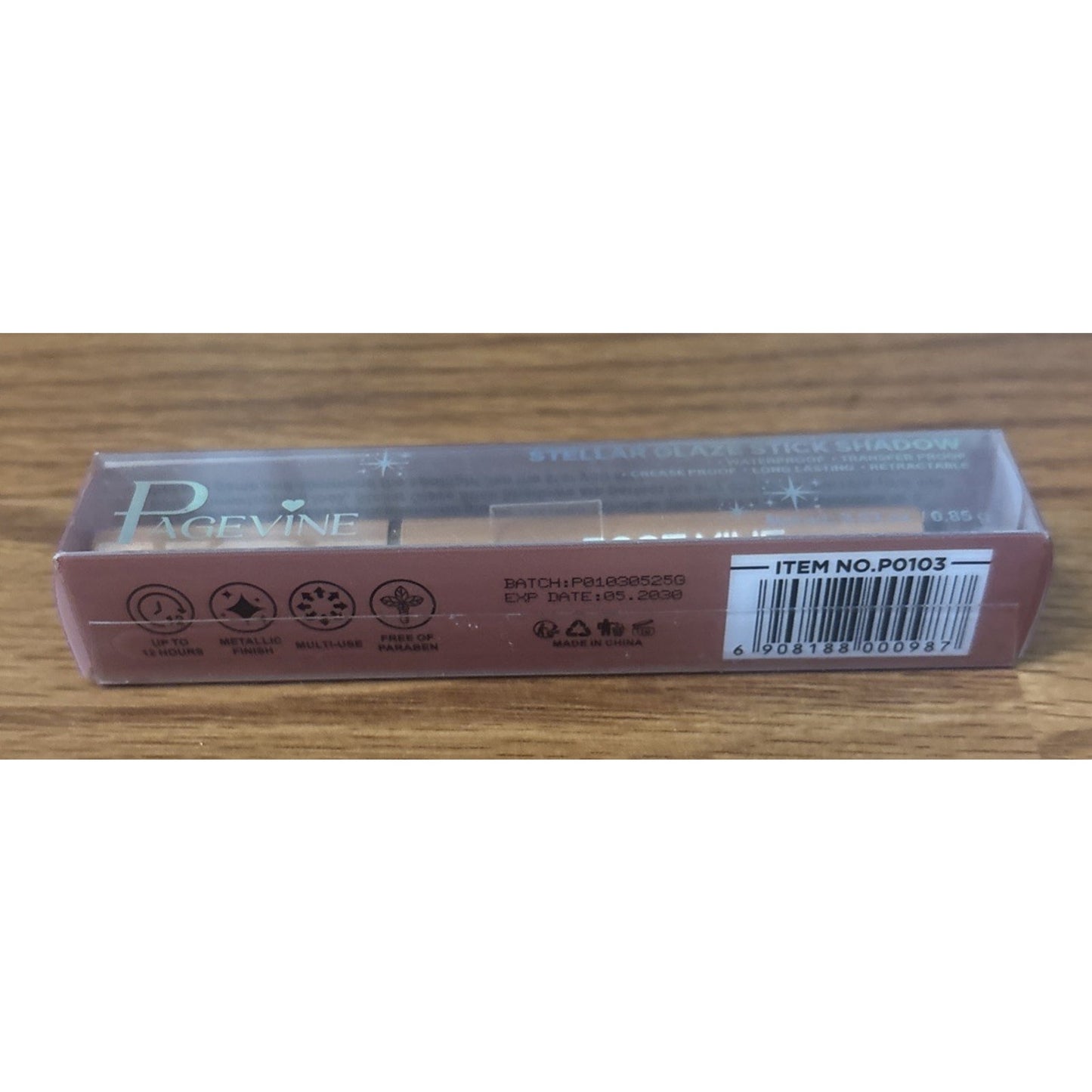 PageVine Stellar Glaze Highlighter Creamy Eyeshadow Stick in Bewitched #010