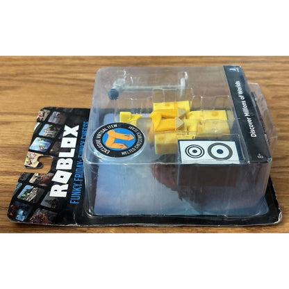 Jazwares Roblox Funky Friday Funky Cheese Action Figure & Exclusive Virtual Code