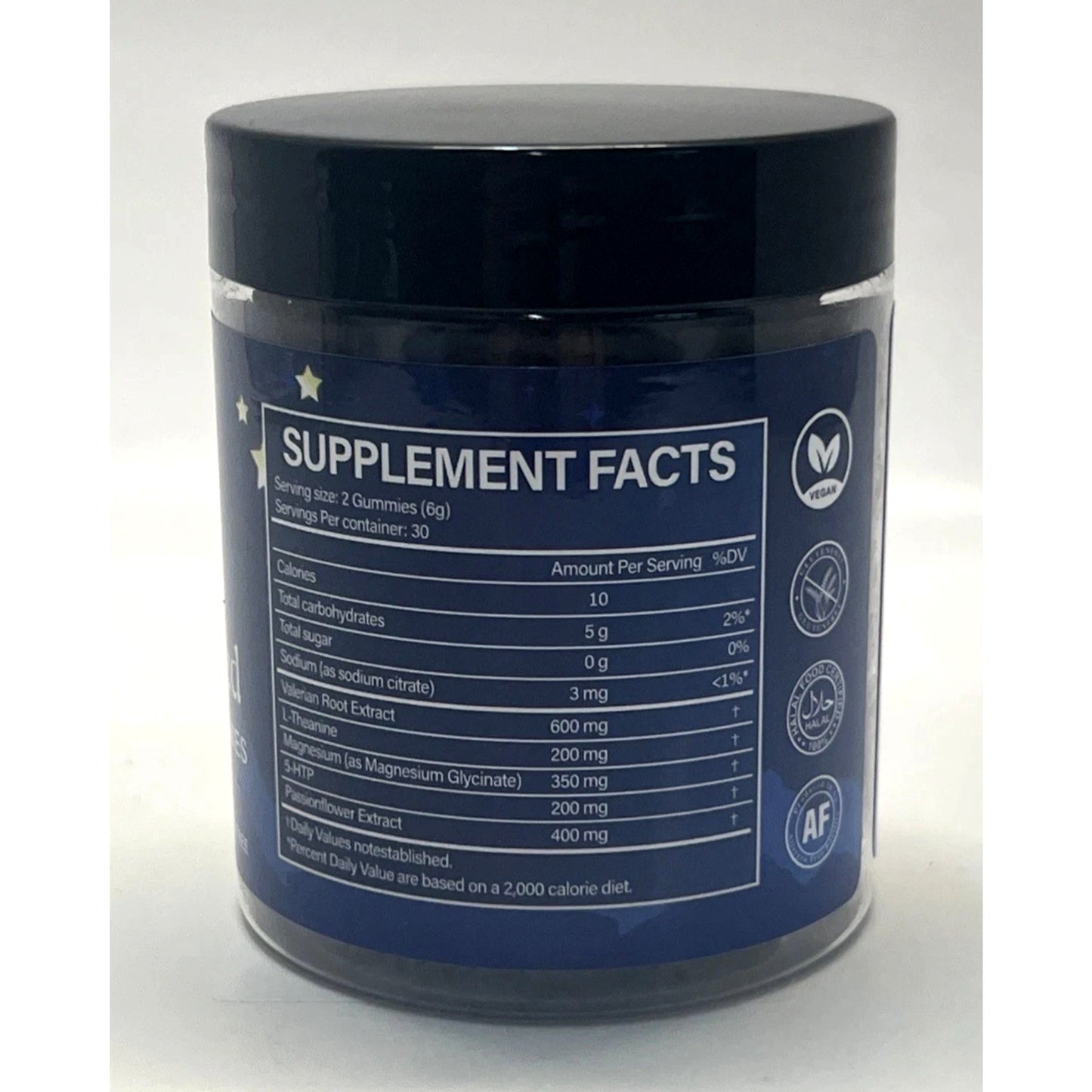 Rapid Ripped Natural Sleep Melatonin Free Gummy 60 Gummies Exp 4/27 Strawberry