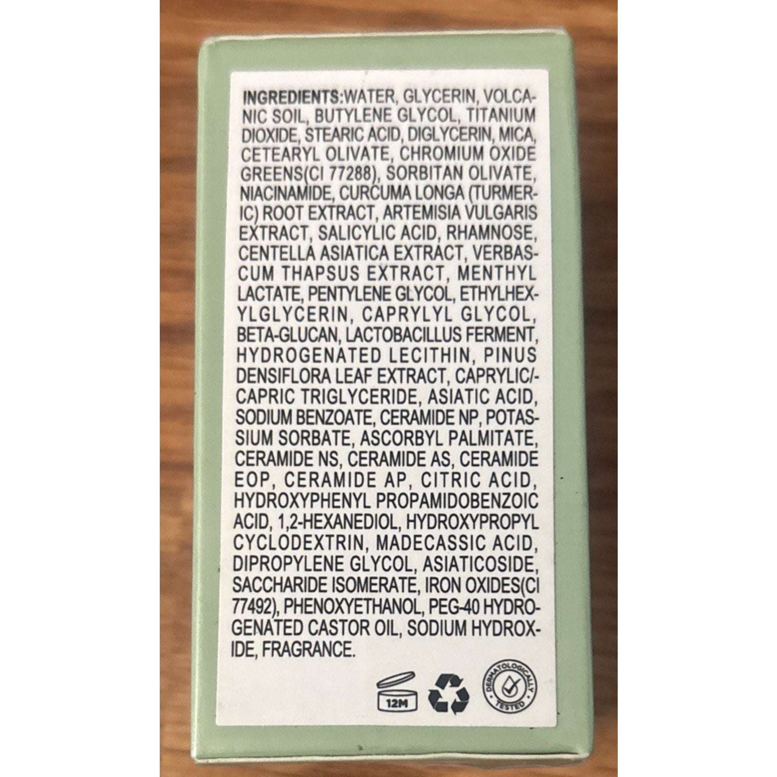 SKINTIFIC Mugwort Acne Clay Mask Stick 40g Niacinamide, Salicylic Acid, Centella