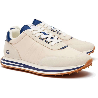 Lacoste L-Spin 223 1 SMA 746SMA0005 Off-White Navy Streetwear Mens Sneakers 11.5