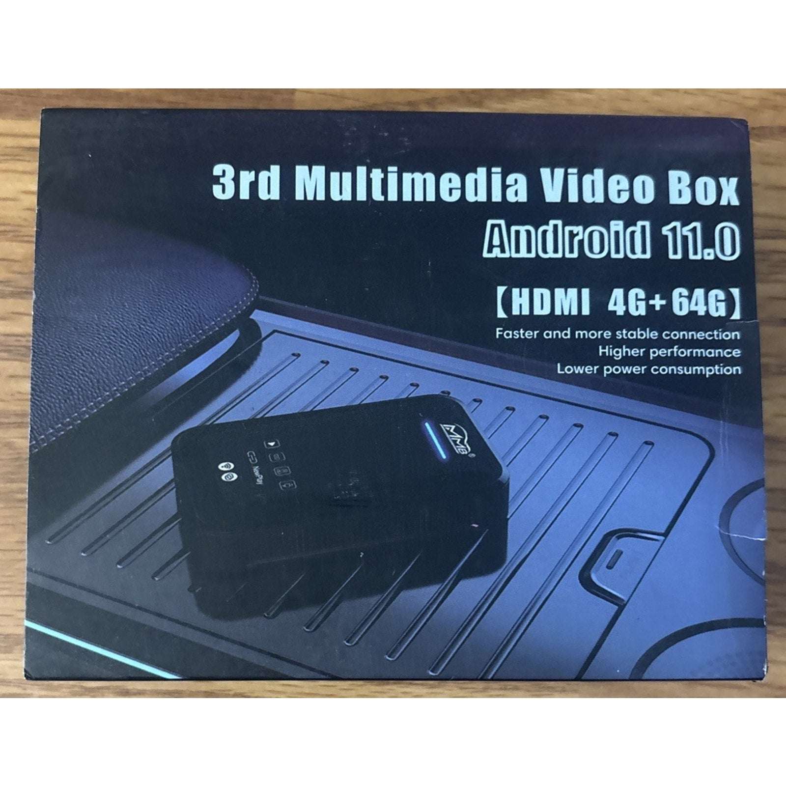 MMB PLUS 3rd Multimedia Wireless CarPlay Android 11 AI Video Box 4+64GB HDMI Out