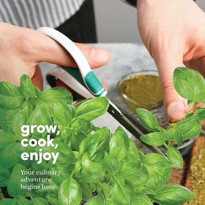 9 Herb Indoor Window Garden Kit Dill Basil Chives Thyme Sage Parsley Cilantro ++