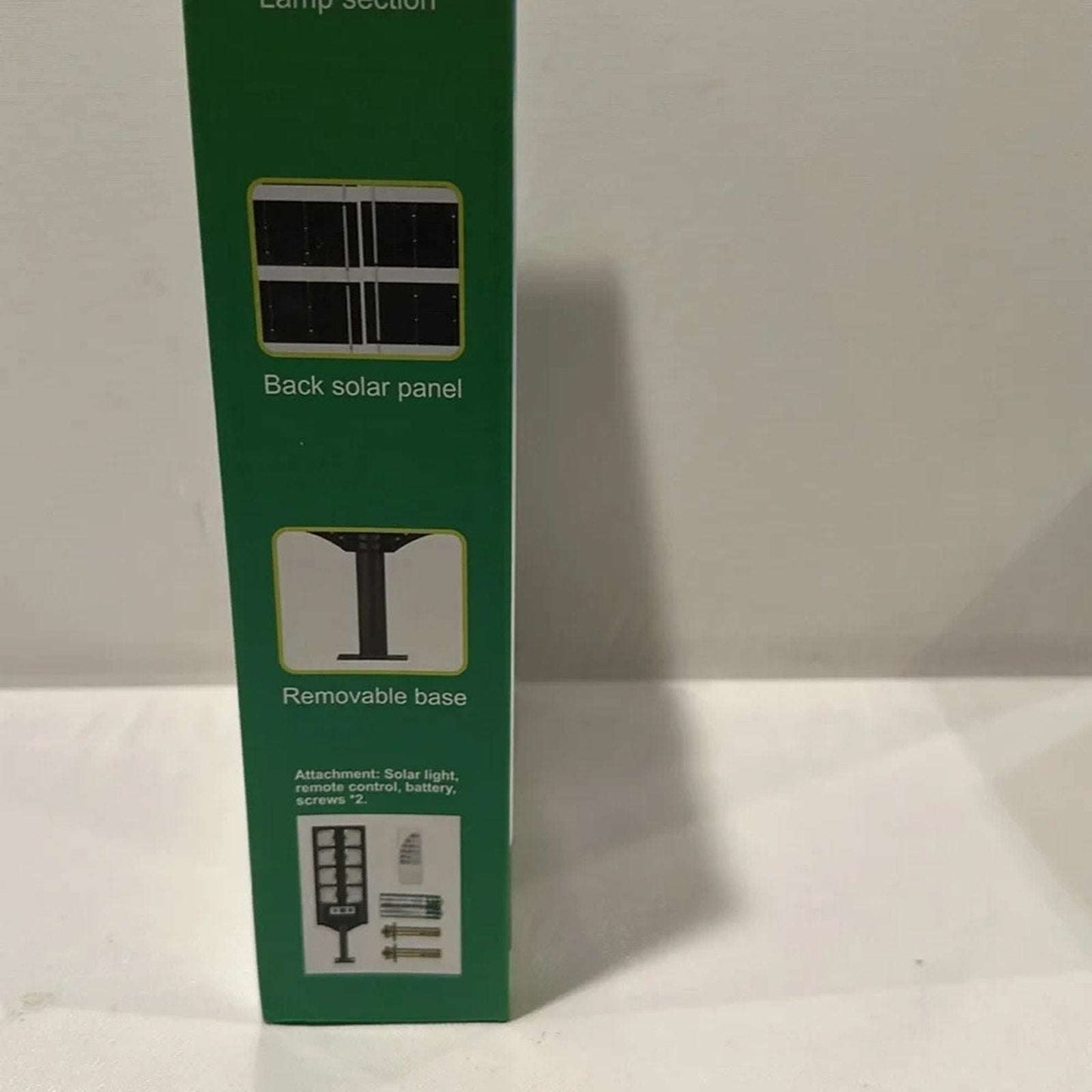 Outdoor Solar LED Street Flood Light Dusk To Dawn Remote Controlled & Waterproof