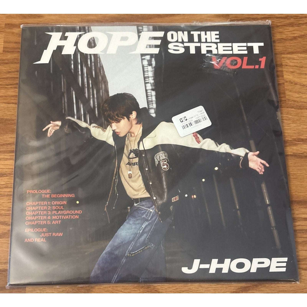 J-Hope (Bts) - HOPE ON THE STREET VOL. 1 - New Vinyl LP + Keychain, Photo Book