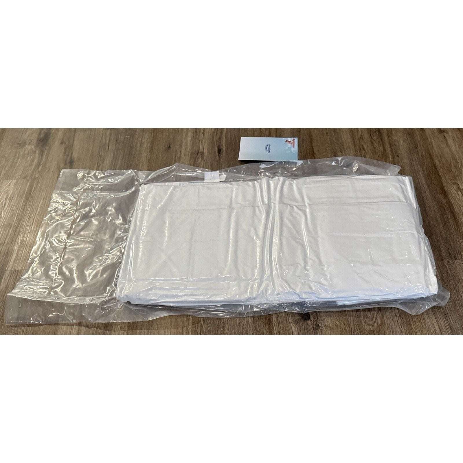 Quilted Down Alternative White Light 100% Cotton Comforter Duvet Insert - FULL