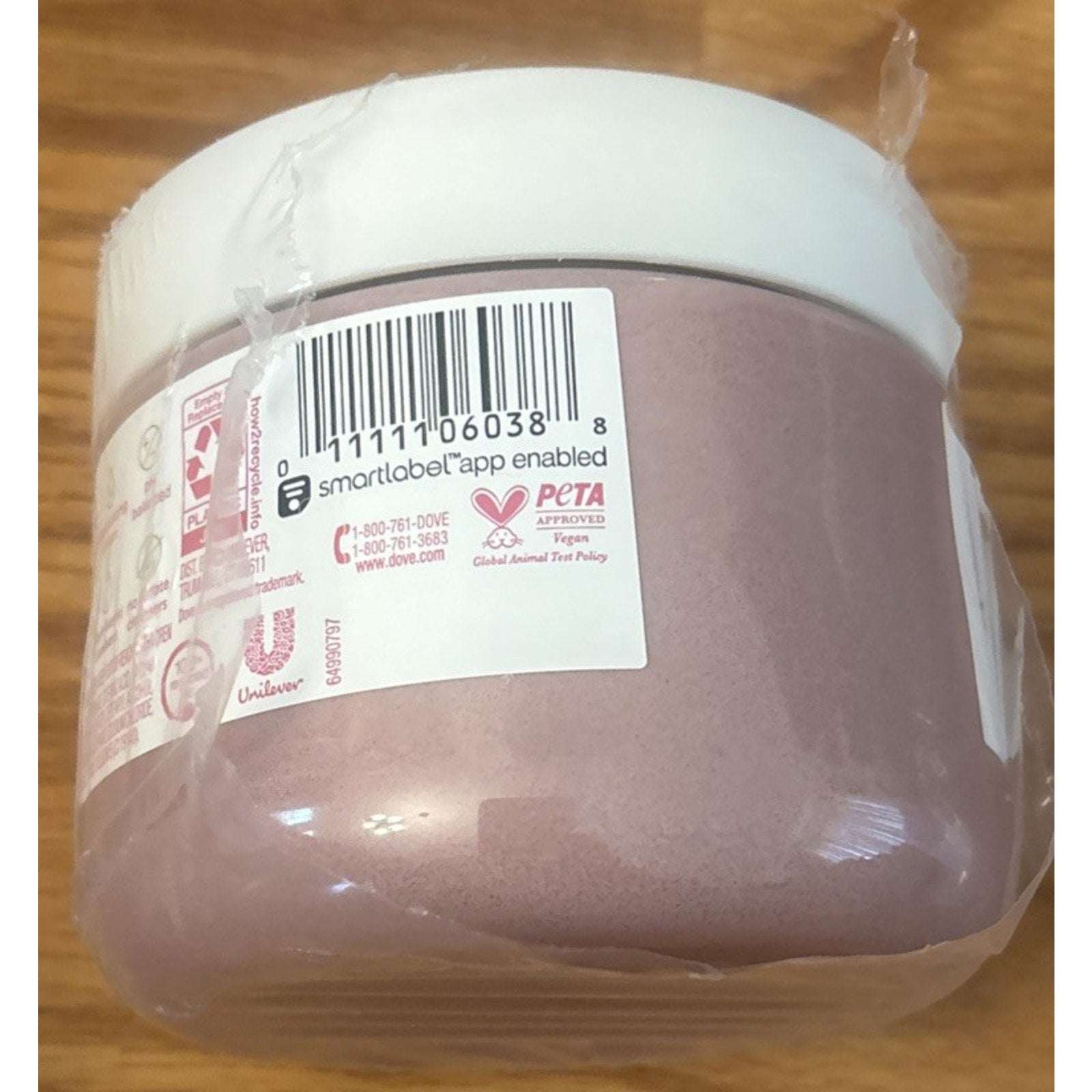 2PC Dove Frosted Plum Berry Body Scrub - Limited Edition - Holiday Treats