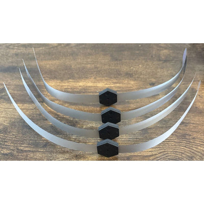 4x Portable Bug Insect Fly Repellent Fan Battery Powered Tabletop/Hanging Bendab