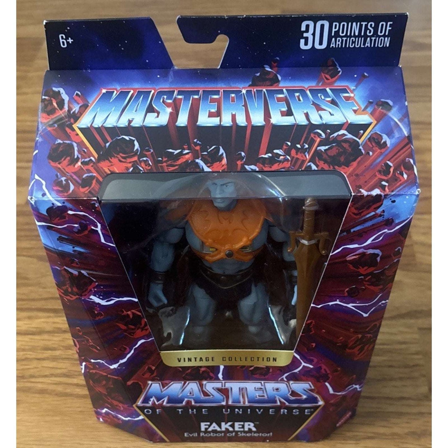 Masters of the Universe Masterverse Vintage Collection Faker Motu(New, Unopened)