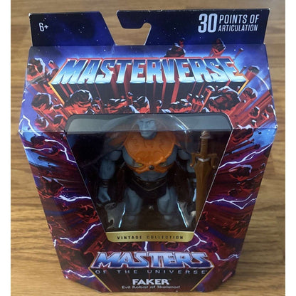 Masters of the Universe Masterverse Vintage Collection Faker Motu(New, Unopened)