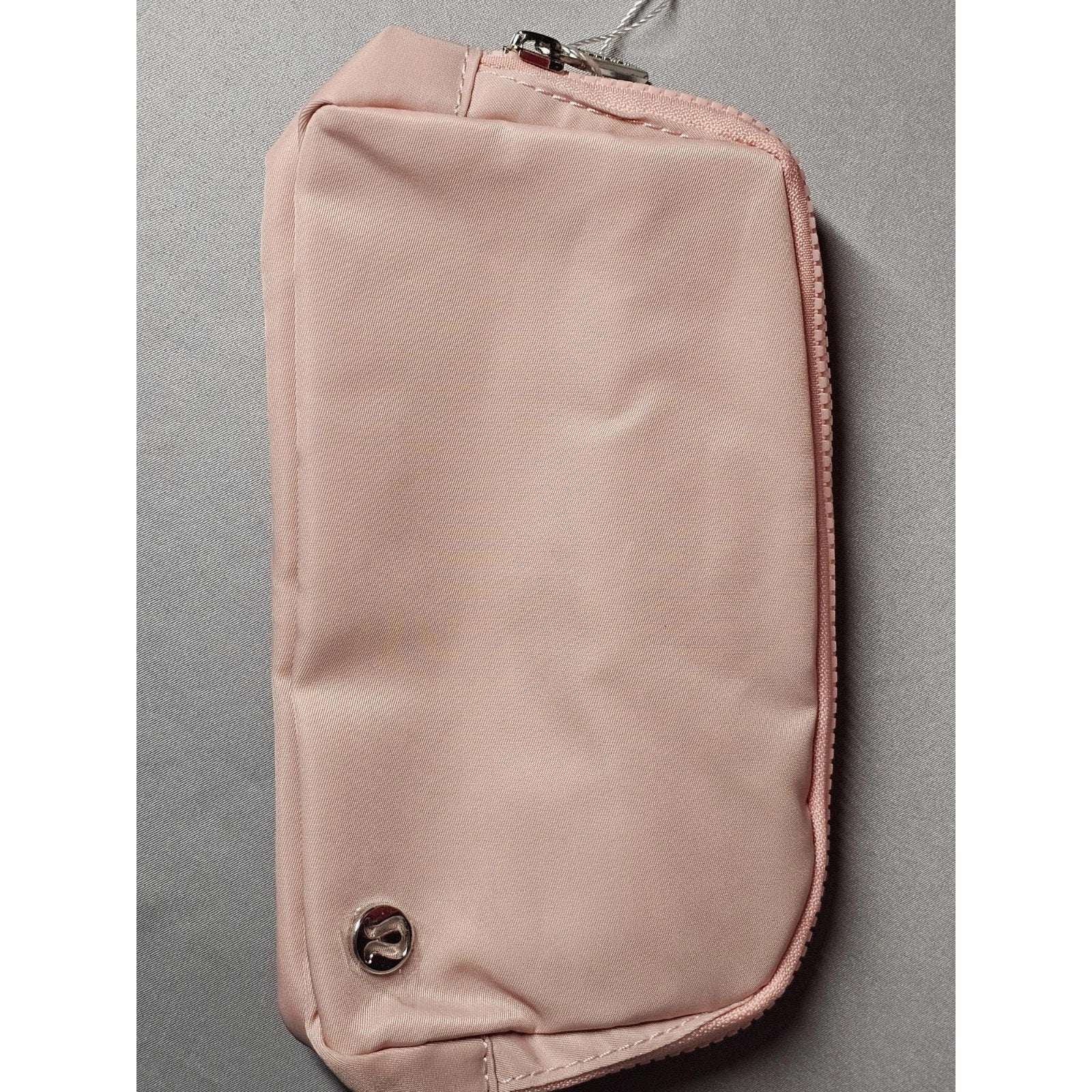 NWT Lululemon Everywhere Wordmark Crossbody Belt Bag Fanny Pack 1L Pink /Silver