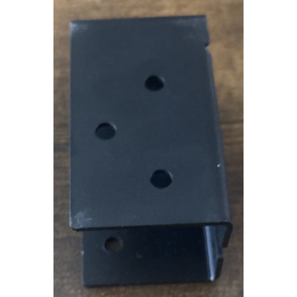 24 Concealed Joist Hanger Flange Powder-Coated Steel Bracket for 2x4" Beam Swing