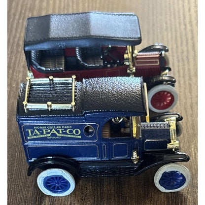 2 x ERTL Vtg VEHICLES 1/43 1912 BUICK Model 35 & 1913 Ford MODEL T VAN TA-PAT-CO