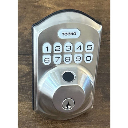 TEEHO Built-in WiFi Smart Lock TE012W Fingerprint Door Lock w App Control Remote